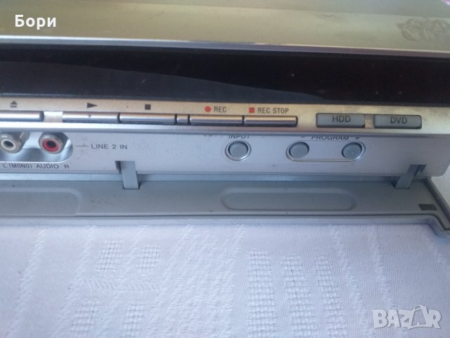 SONY DVD RECORDER HDD 160GB SONY RDR-HX650, снимка 6 - Плейъри, домашно кино, прожектори - 33673305