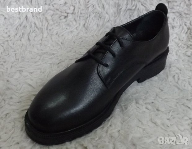 Обувки с връзки, естествена кожа, код 498/75, снимка 5 - Дамски ежедневни обувки - 43214812