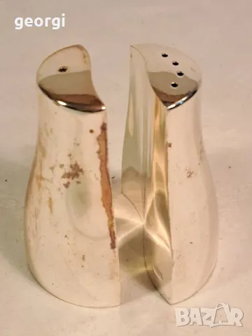 посребрен комплект за сол и пипер 19/4, снимка 2 - Аксесоари за кухня - 49168144