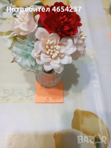 Осми март декорация за подарък, снимка 7 - Декорация за дома - 53086590