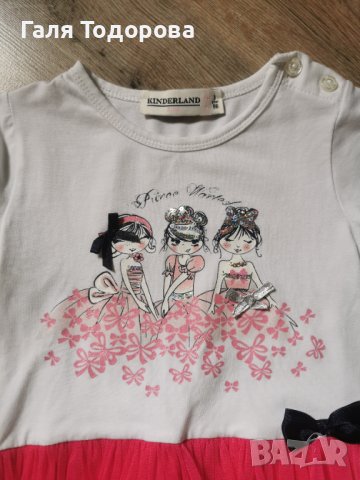 Рокля с дълъг ръкав за 3г , снимка 4 - Детски рокли и поли - 40849759