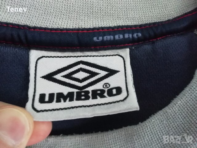 Umbro Pro Training Vintage оригинална блуза суичър , снимка 7 - Спортни дрехи, екипи - 39500170