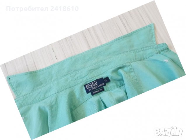 POLO Ralph Lauren Len/Silk Mens Size XL ОРИГИНАЛ! Лен/Коприна Мъжка Риза!, снимка 2 - Ризи - 32933289