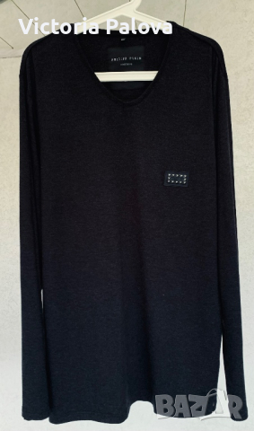 PHILIPP PLEIN  оригинал, мъжка блуза, снимка 8 - Блузи - 44846625