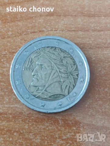 Монета 2 евро Италия 