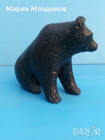 Стара керамика-мечка, снимка 2 - Антикварни и старинни предмети - 27950879