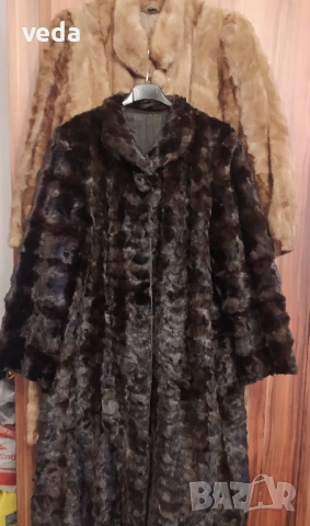 Две дълги палта от норка естествен косъм - размер М, снимка 8 - Палта, манта - 53090909