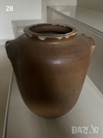 Старо гърне кашпа керамика ПРОГРЕСЬ, снимка 5 - Саксии и кашпи - 43097367