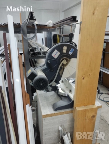 Циркуляр за рязане на алуминиеви и ПВЦ профили с 400мм.режещ диск, снимка 3 - Циркуляри - 52462930