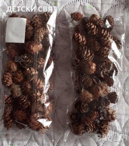 Пакети с 50мини шишарки 