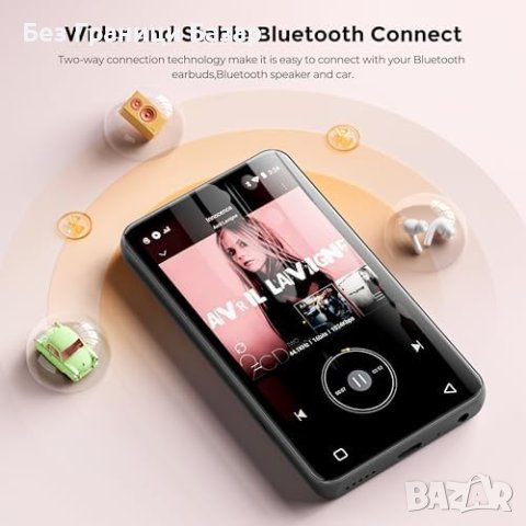 Нов Безжичен MP3 плеър 160GB с Bluetooth и WiFi Подарък, снимка 5 - MP3 и MP4 плеъри - 43280685