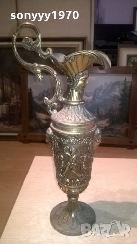 масивна кана-старо злато-ретро колекция-43х20см, снимка 13 - Колекции - 27970583