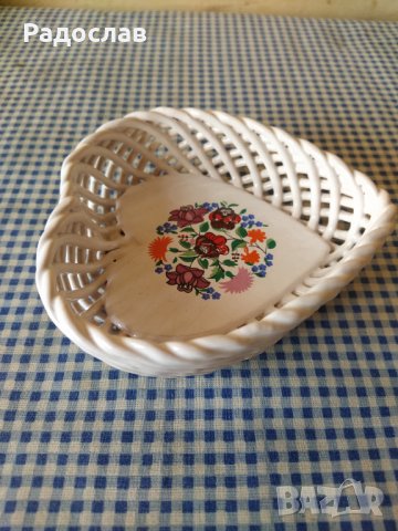 стара унгарска керамична купа, снимка 4 - Други - 39771284