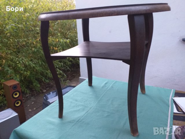 Италианска дървена маса от 1936г, снимка 2 - Антикварни и старинни предмети - 34647775