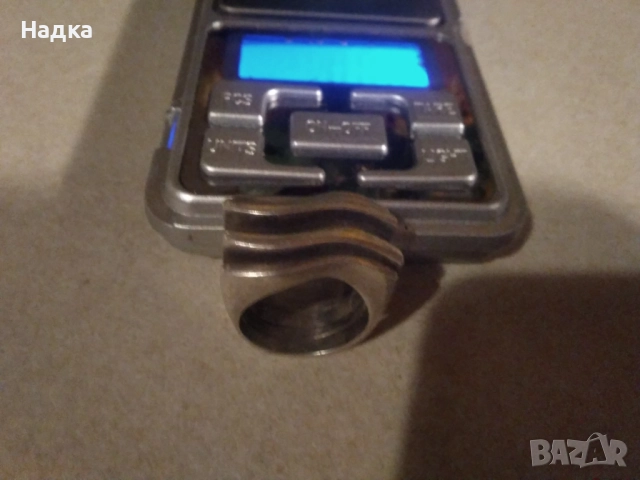 Дамски сребърен пръстен, снимка 2 - Пръстени - 52203822