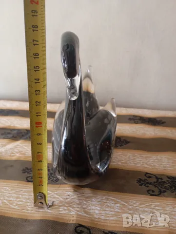 Статуетка мурано-лебед, снимка 4 - Статуетки - 49966759