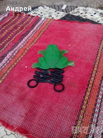 Стара играчка Жаба #3, снимка 2 - Антикварни и старинни предмети - 27263198