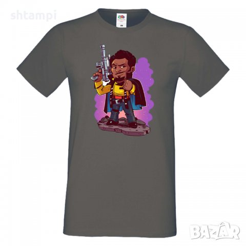 Мъжка тениска Star Wars Lando Star Wars Игра,Изненада,Подарък,Геймър, , снимка 16 - Тениски - 36809510
