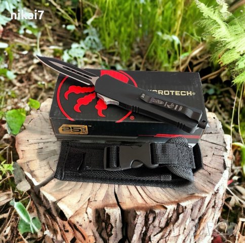 автоматичен нож мега здрав Tactical Microtech за оцеляване самозащита, снимка 3 - Ножове - 42118089