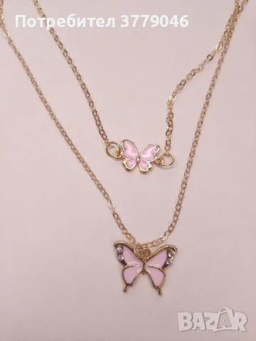 Розово дамско портмоне с бижута , снимка 13 - Портфейли, портмонета - 49517419