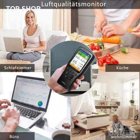 Монитор за качество на въздуха VSON, детектор за формалдехид, снимка 2 - Друга електроника - 48735449