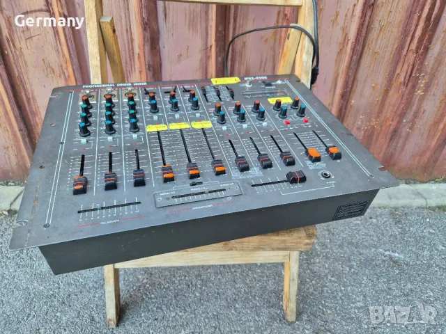 Monacor mpx-8200 mixer миксер dj, снимка 6 - Ресийвъри, усилватели, смесителни пултове - 47669019