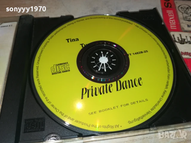 TINA TURNER CD 1208251944, снимка 10 - CD дискове - 51344151
