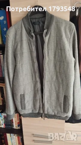 Мъжко сиво есенно -зимно яке LC Waikiki, размер XL , снимка 1