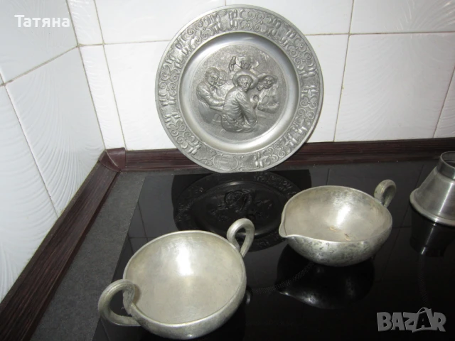 старинни немски чаши  /ZINK /  и  други ;Сервиз   -БАВАРИЯ ;кафе и чай-старинен, снимка 8 - Антикварни и старинни предмети - 50963441