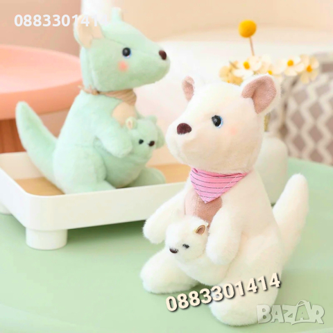 Плюшено Кенгуру Музикално , снимка 6 - Плюшени играчки - 44896912