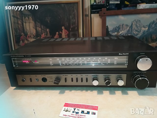 grundig retro receiver-germany 2204210758, снимка 8 - Ресийвъри, усилватели, смесителни пултове - 32638449