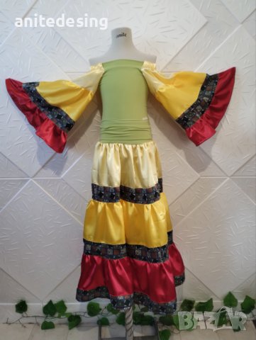 Детски ромски костюм, снимка 6 - Детски рокли и поли - 39638225