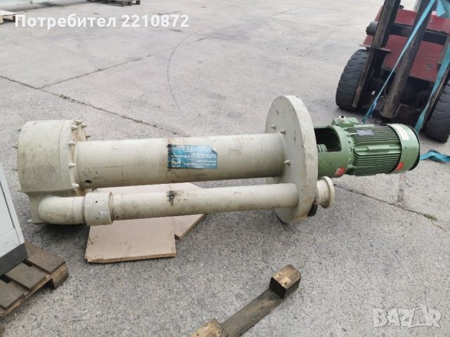 Вертикална помпа за химикали и отпадни води, снимка 2 - Водни помпи - 32943449