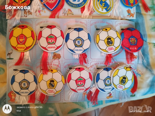 Детски мартеници на картон по 10 бр, снимка 14 - Други - 51723511