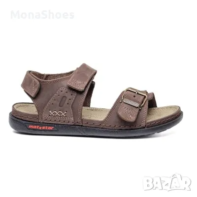 Мъжки сандали естествена  кожа код005, снимка 1