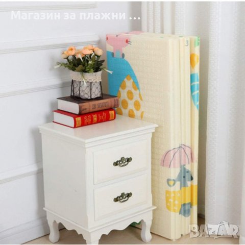 Голямо меко килимче за игра и гимнастика - двулицево 2 х 1.8м, снимка 9 - Други - 36758722