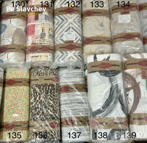 Плат Ранфорс 100% памук на топ, снимка 6 - Спално бельо - 51201406