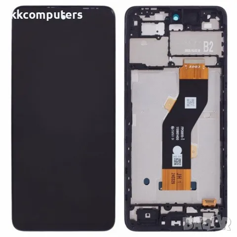 LCD Дисплей и Тъч Скрийн с рамка за TECNO Spark Go 2024 4G BG6