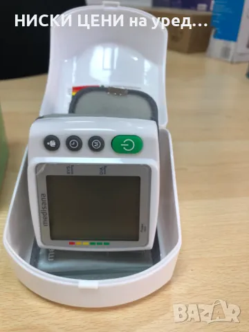 Апарат за кръвно налягане за китка Medisana, снимка 3 - Други - 48406317