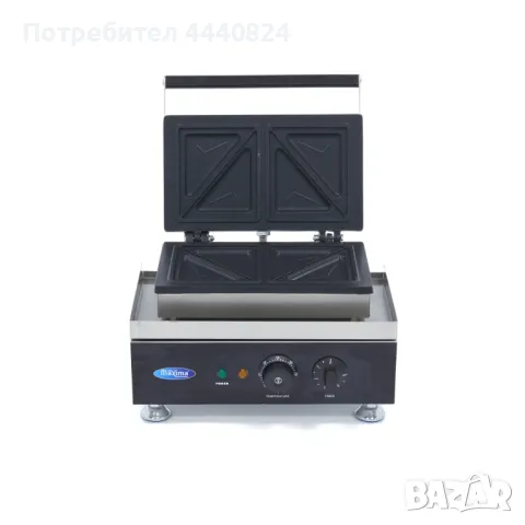 Преса за сандвичи 1.65 kW – Компактна, мощна, надеждна, снимка 3 - Обзавеждане на кухня - 50067858