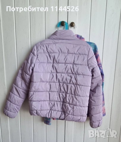 Лилаво яке и полар за момиче 9-10г./140см., снимка 6 - Детски якета и елеци - 51638835