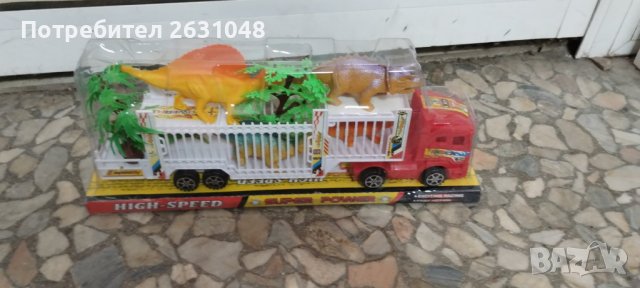 Детска играчка камион с динозаври , снимка 2 - Други - 44112792
