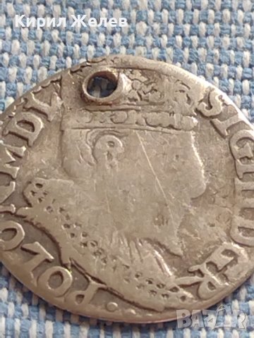 Сребърна монета 3 гроша 1596г. Сигизмунд трети ПОЛША 28451, снимка 2 - Нумизматика и бонистика - 42930549