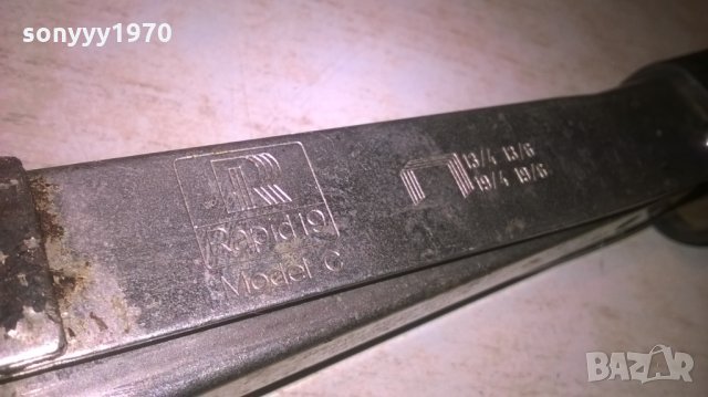 rapid 19 model c made in sweden-26см, снимка 11 - Други инструменти - 27922309