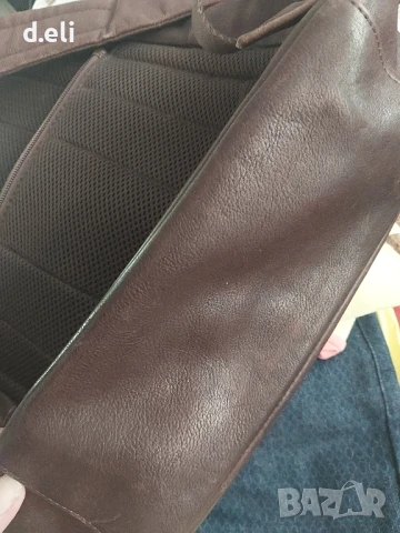 PIQUADRO Italy Original. Страхотна кожена раница, снимка 7 - Раници - 21372553