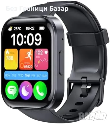 Нов Smartwatch OUKITEL BT103 с Обаждания, 100+ Спортни Режима, Фитнес