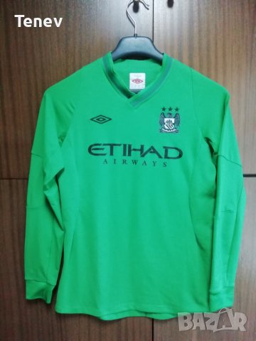 Manchester City Umbro оригинална вратарска детска тениска фланелка Манчестър Сити 