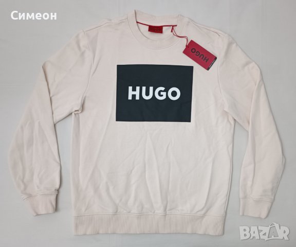 Hugo Boss Sweatshirt оригинално горнище M Бос памучен суичър Duragol
