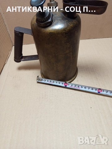 Стара Бензинова Горелка. , снимка 11 - Антикварни и старинни предмети - 52003957