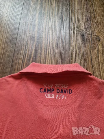 Страхотна мъжка тениска CAMP DAVID размер 2ХL , снимка 6 - Тениски - 50321785